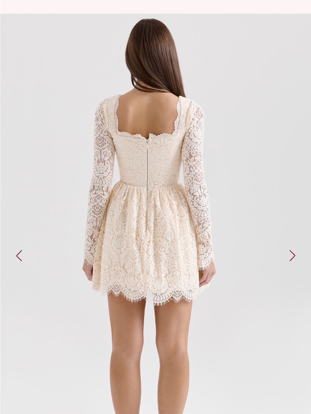 House of CB Fae Lace Long Sleeve Dress - Picture 11 of 16